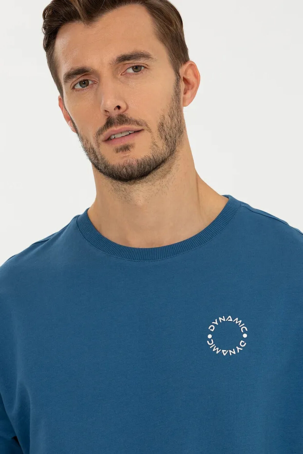 Erkek Mavı Sweat Shırt