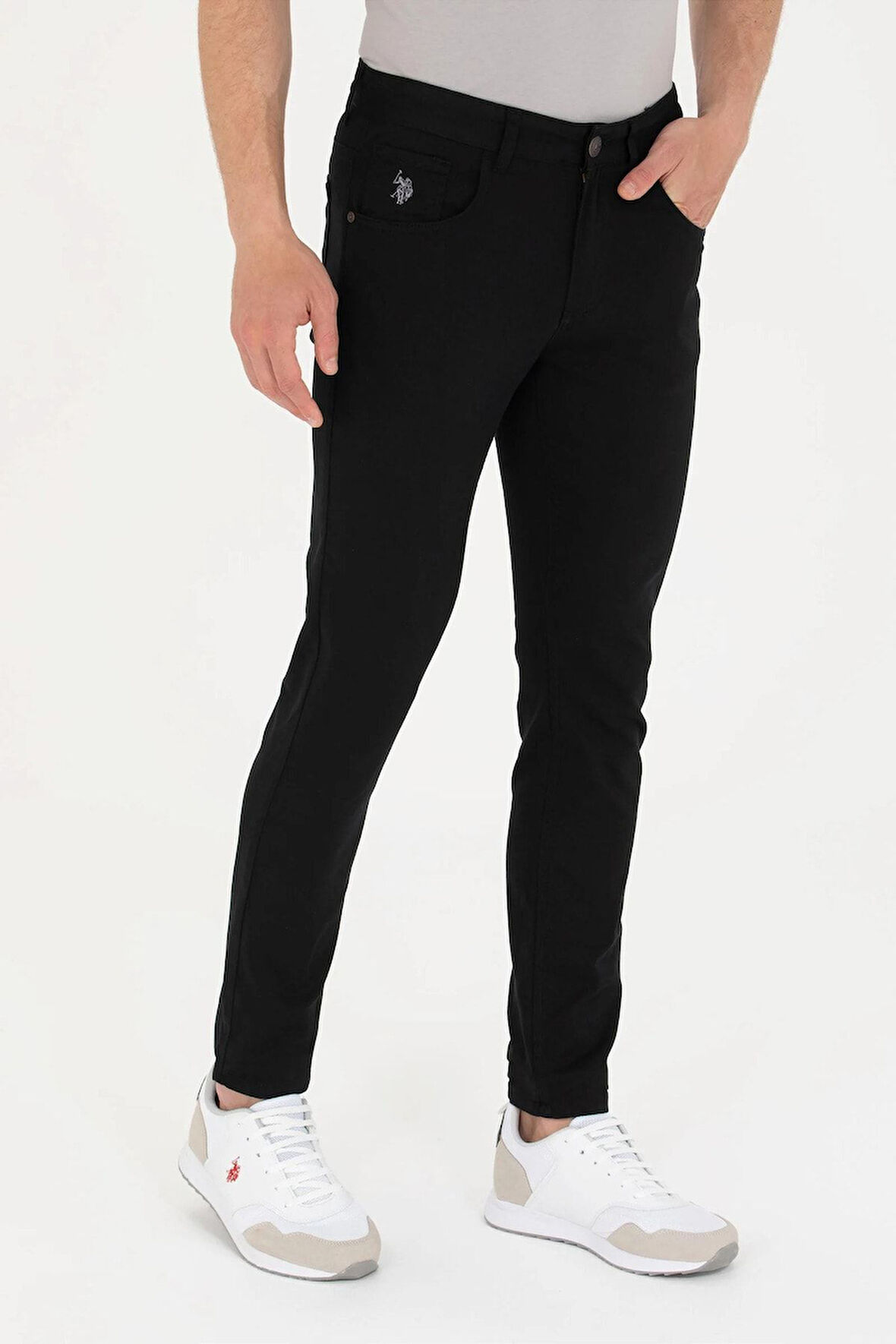 U.S. Polo Assn. Erkek Siyah Spor Pantolon 1577209 