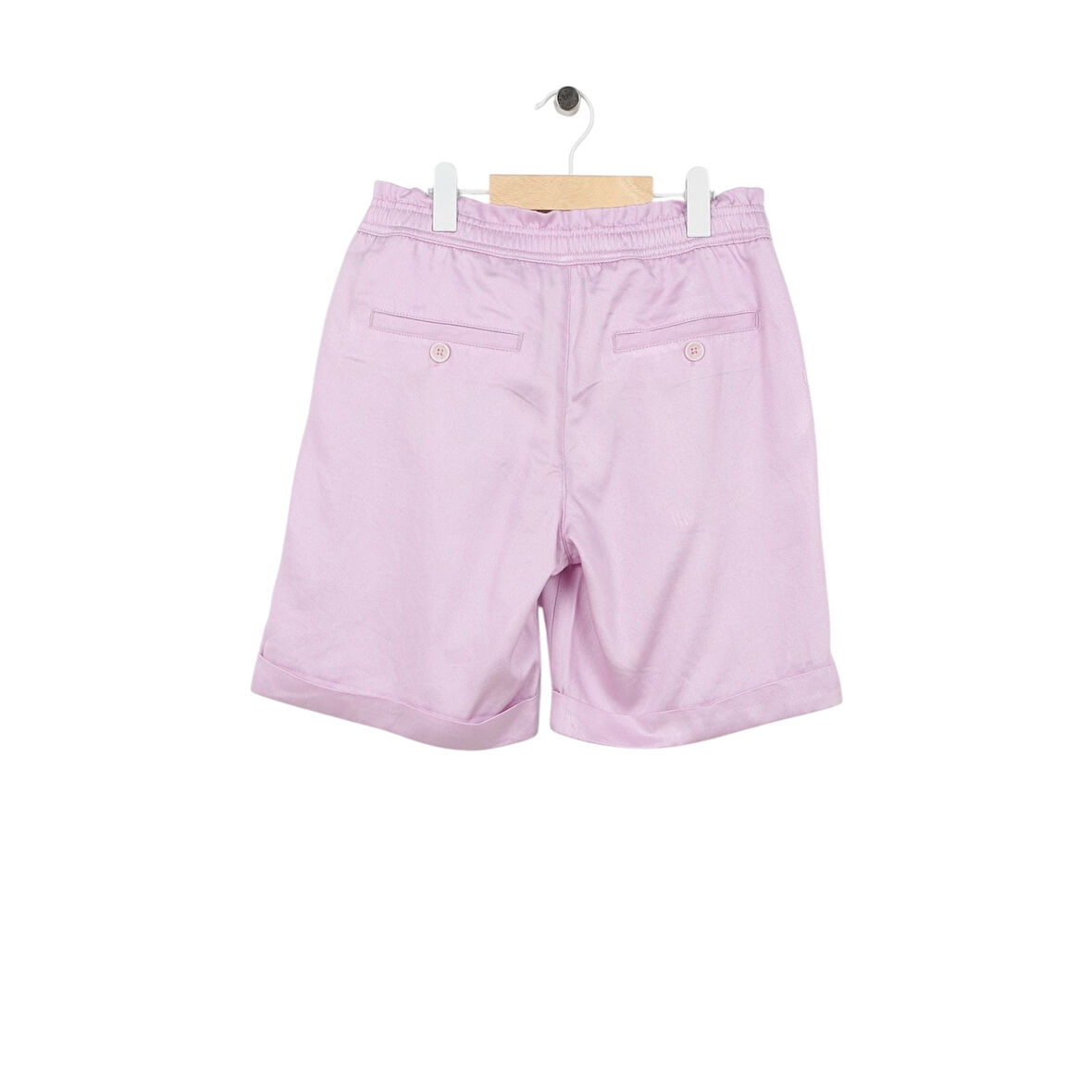 Normal Bel Relaxed Pembe Kız Çocuk Şort Avakıds