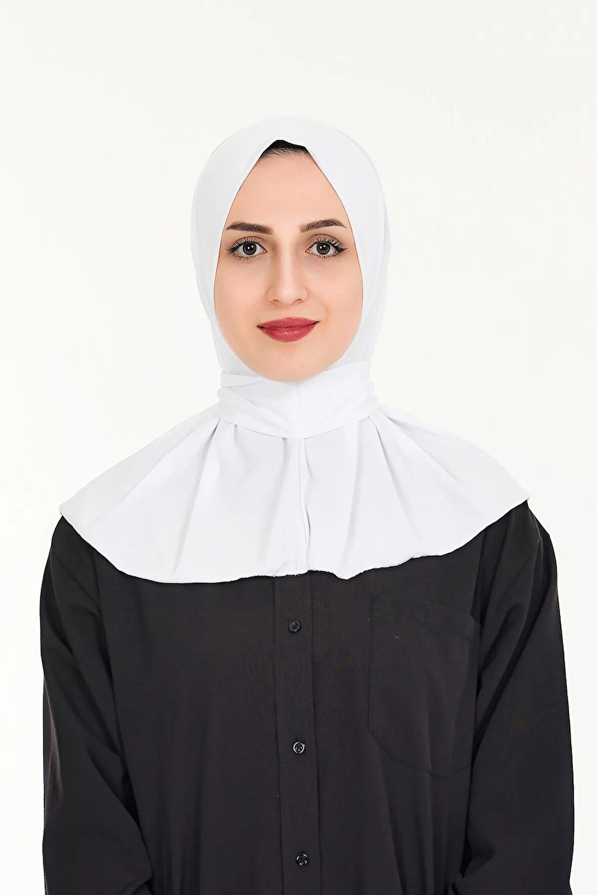 Kadın Tesettür Hazır Çıtçıtlı Hijab Bone Şal