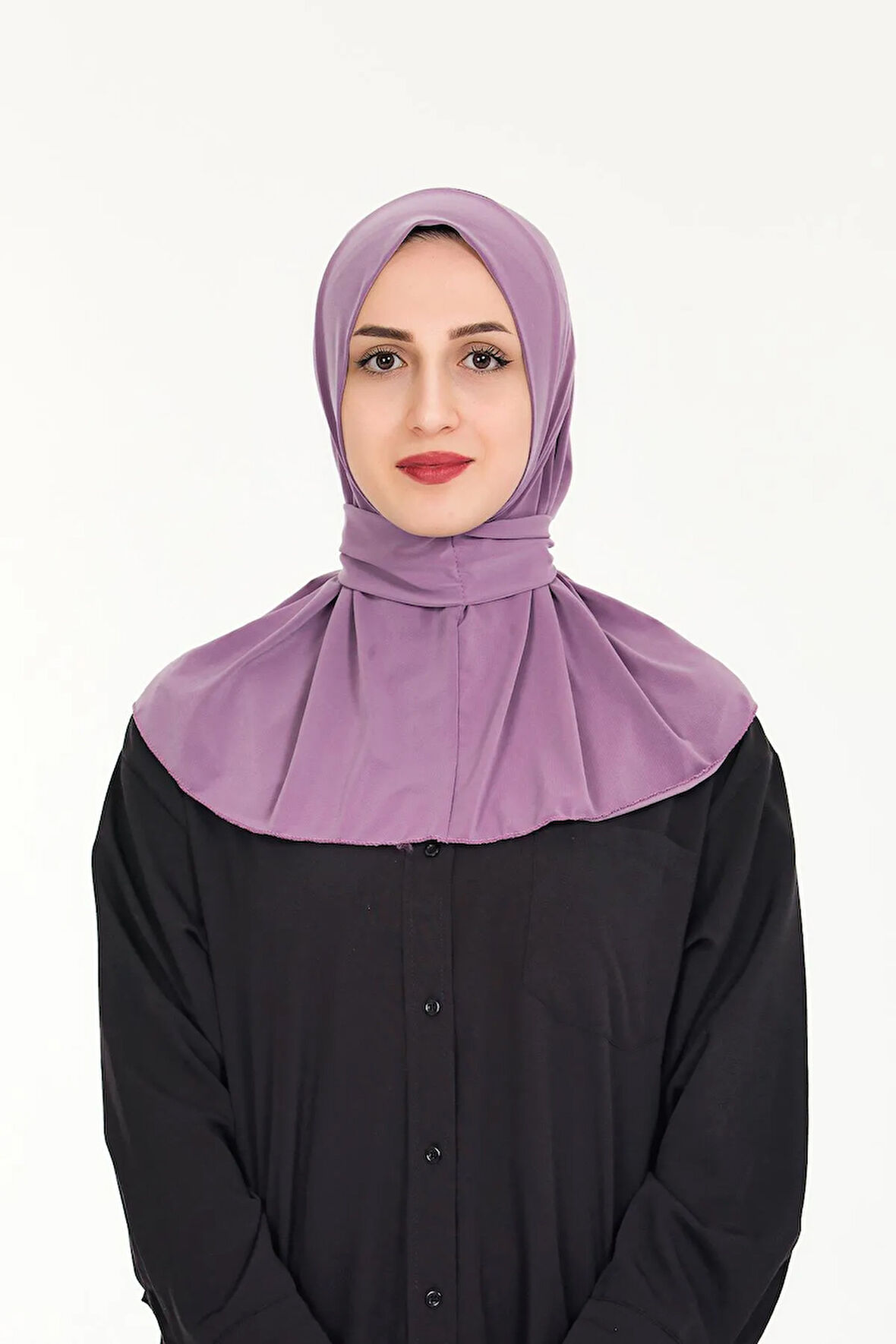 Kadın Tesettür Hazır Çıtçıtlı Hijab Bone Şal