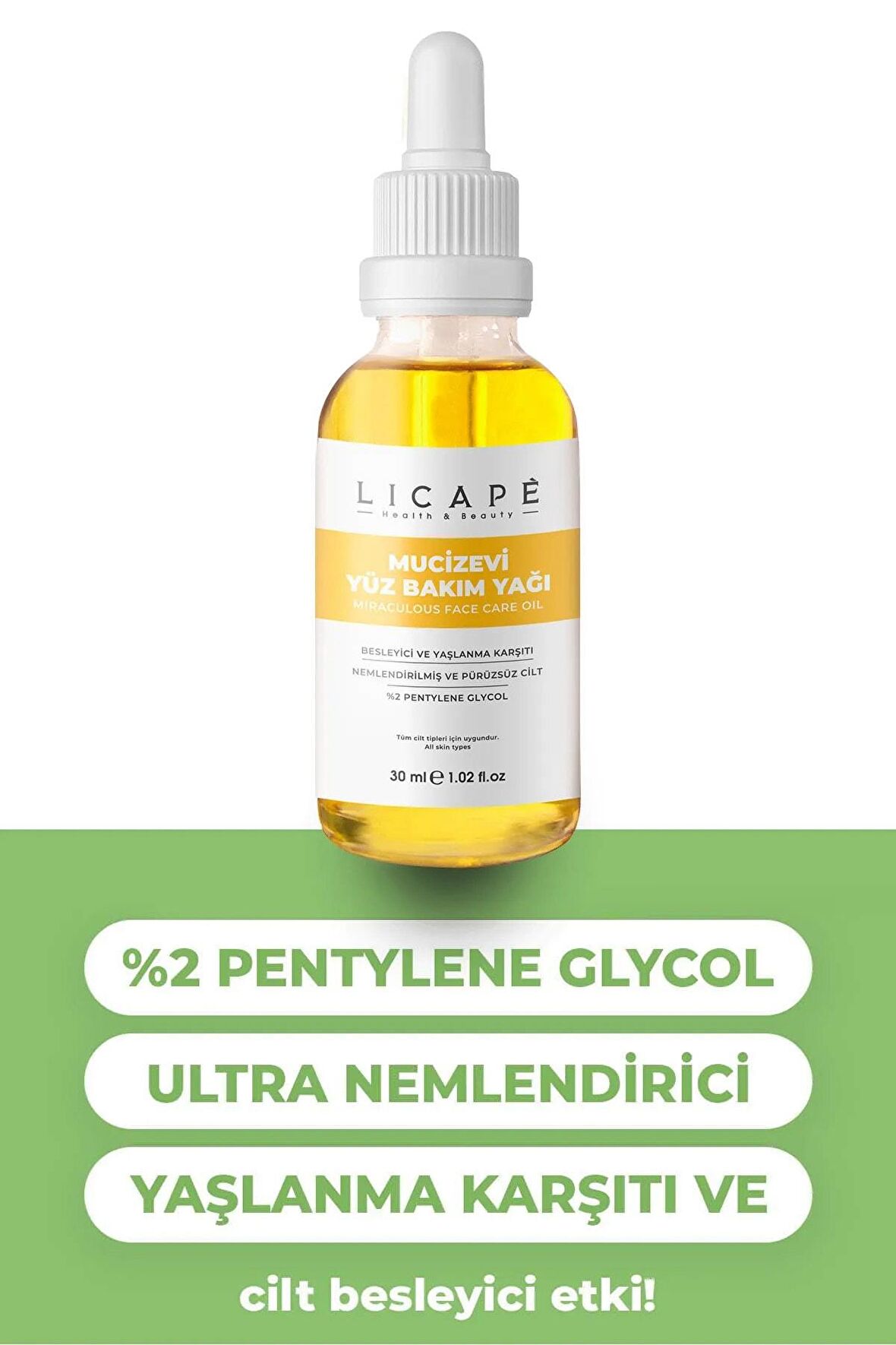 Mucizevi Cilt Bakım Yağı 30ml