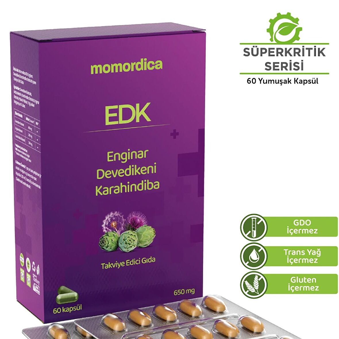 EDK (Enginar-Devedikeni-Karahindiba) Kapsül