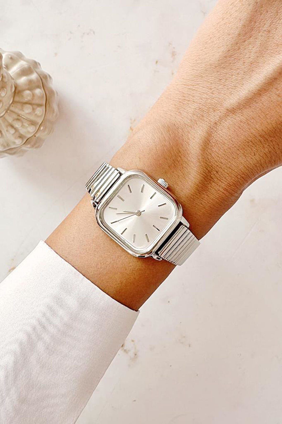 Mnemosyne Gri Kadın Kol Saati