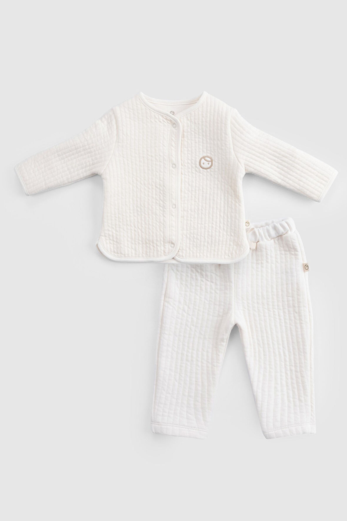 Kapitone Ekru Bebek Takımı