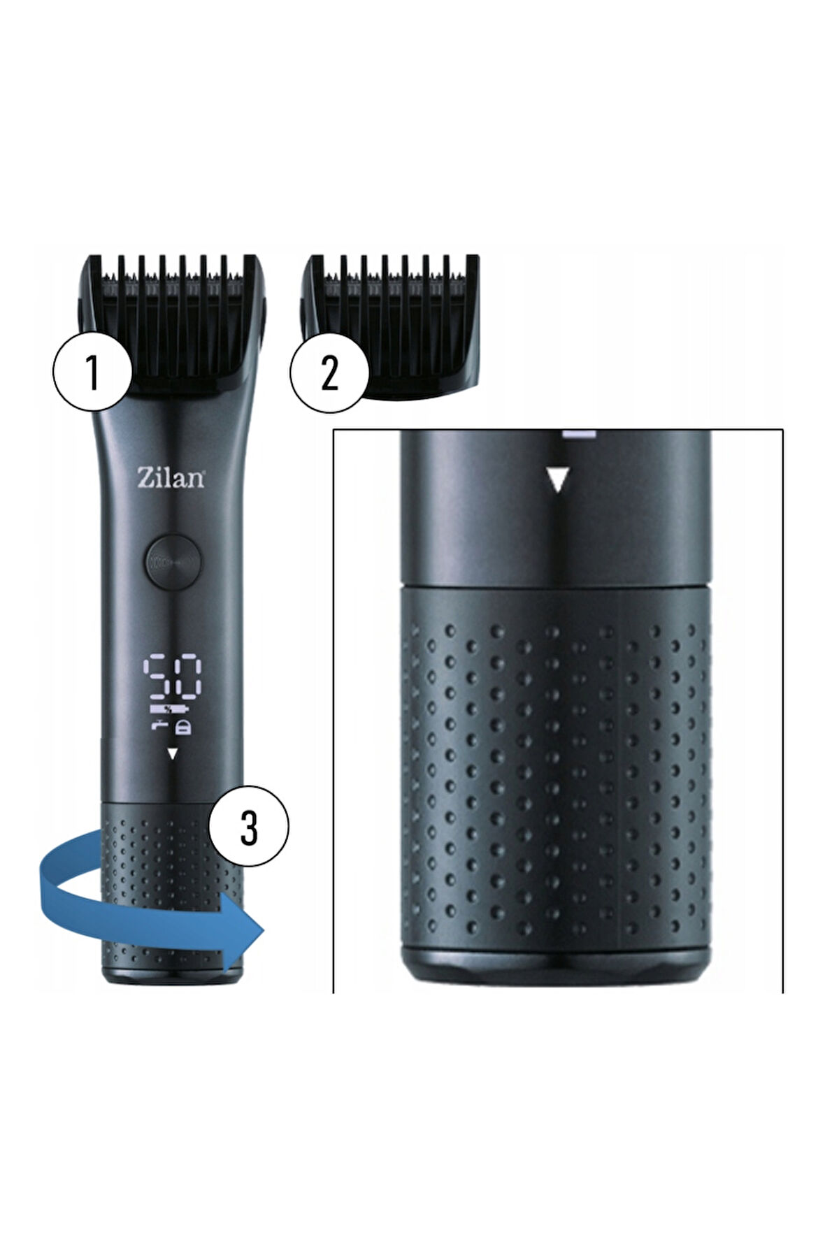 ZLN8771 HADES SAÇ TIRAŞ MAKİNESİ