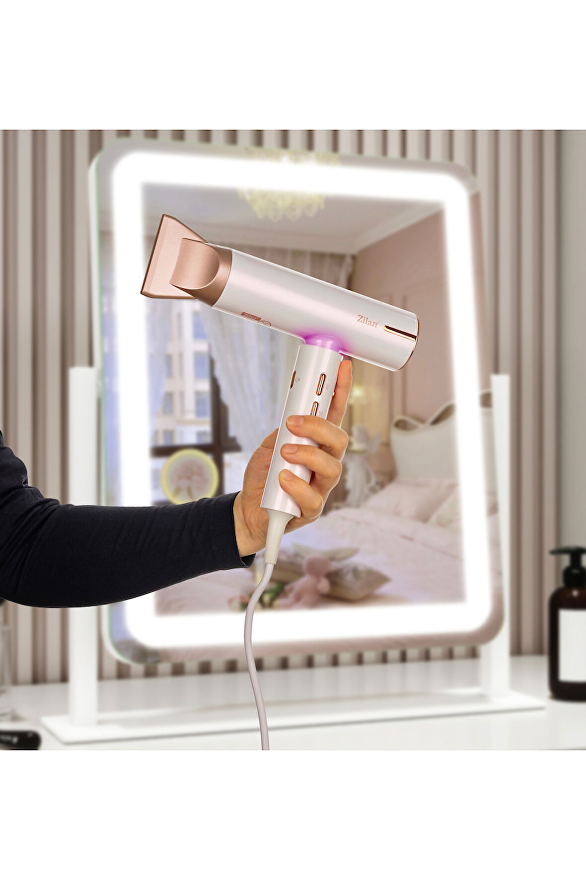 Zln9181 | Athena Pro Iyonizerli Saç Kurutma Fön Makinesi – 1800w 3 Isı Ve 3 Hız Ayarı, Iyonik