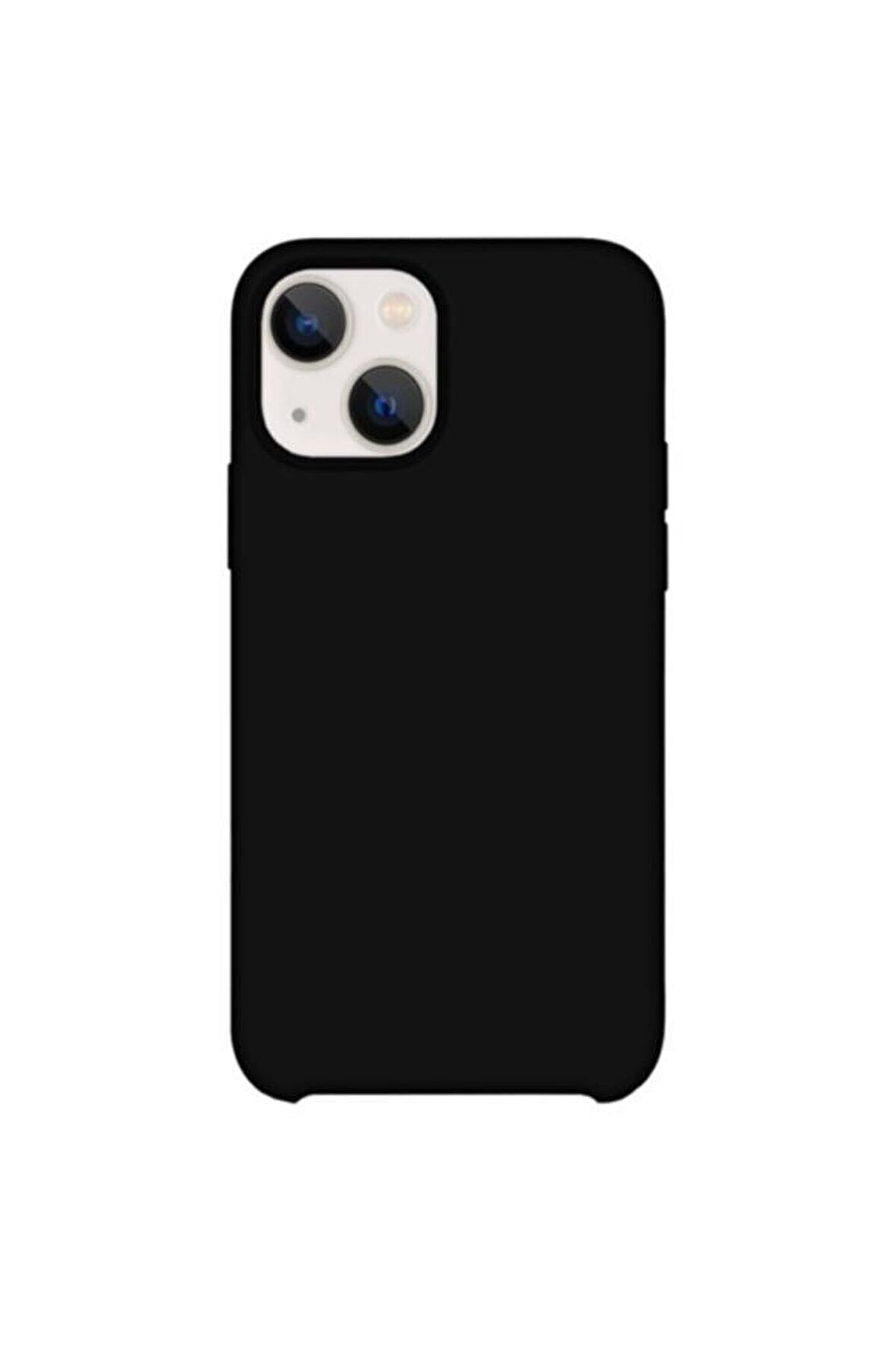 Buff Apple iPhone 13 Rubber Fit Kilif Siyah