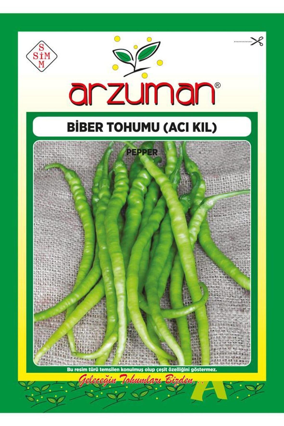 Acı Kıl Biber Tohumu 10 Gram