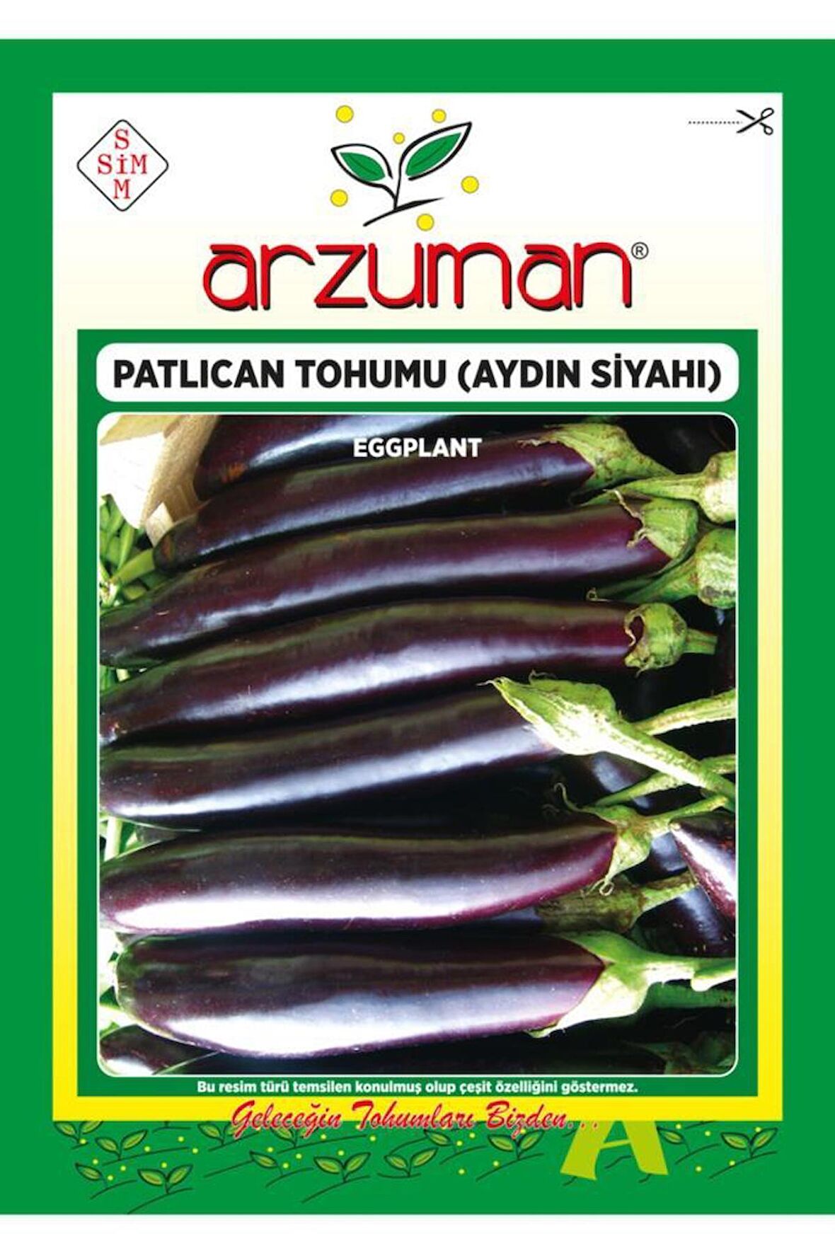 Aydın Siyahı Patlıcan Tohumu 10 Gram