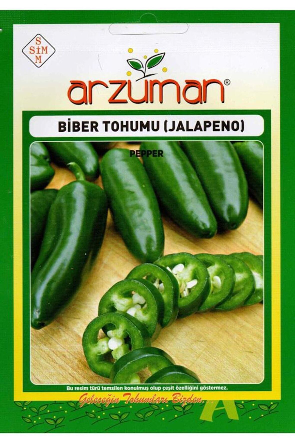 400 Adet Jalepone Biber Tohumu 5 Gram