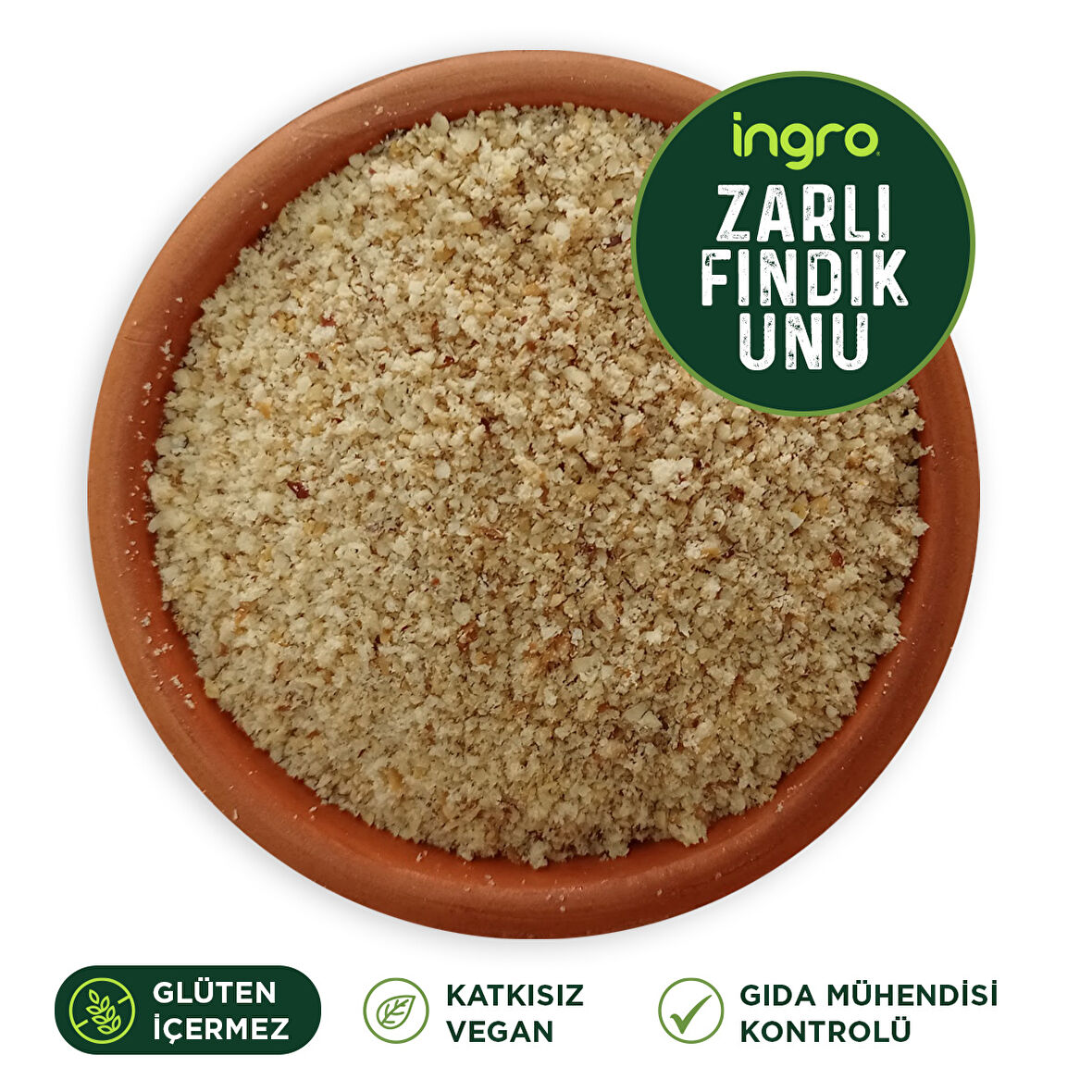 Glutensiz Fındık Unu Zarlı 250 G