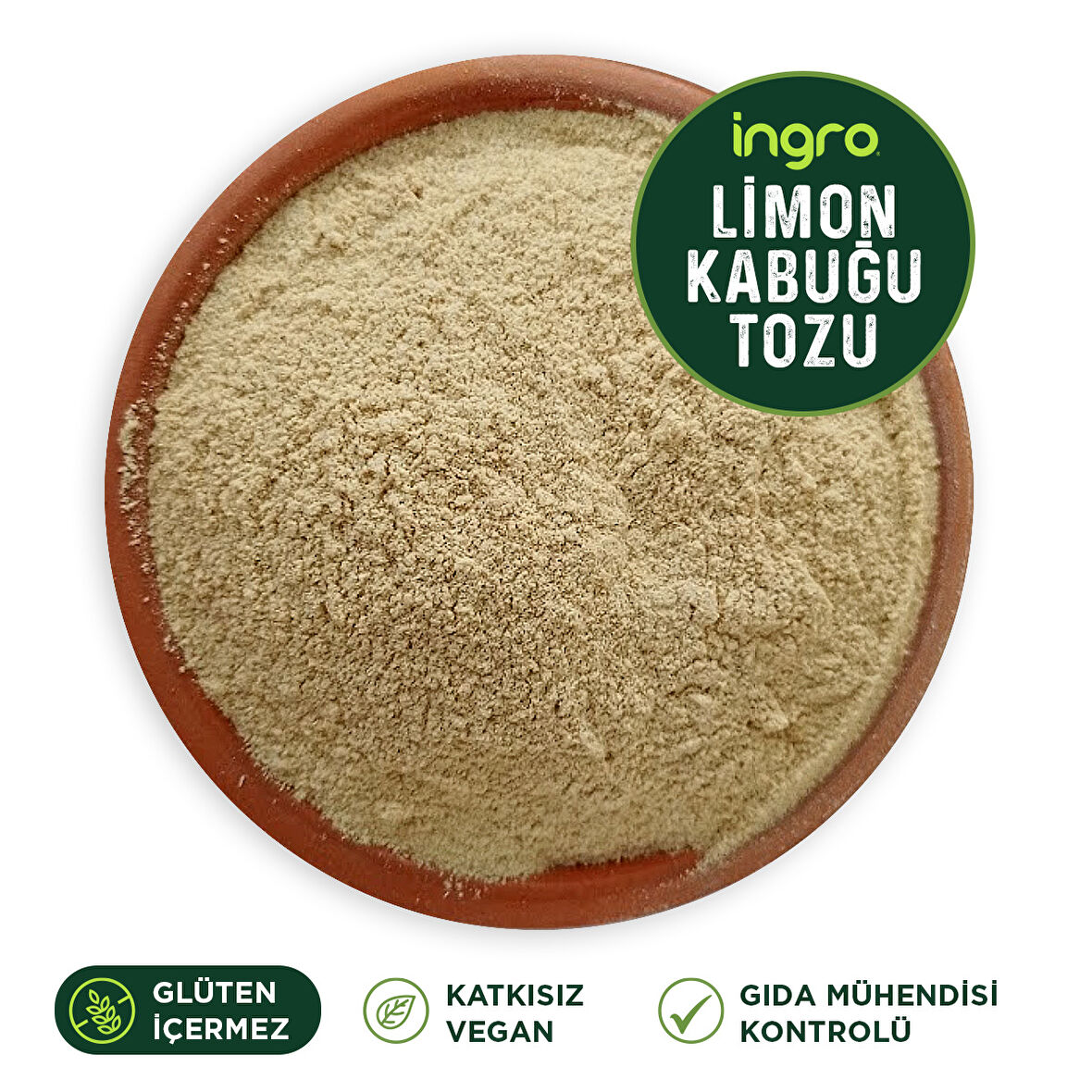 Glutensiz Limon Kabuğu Tozu 250 G