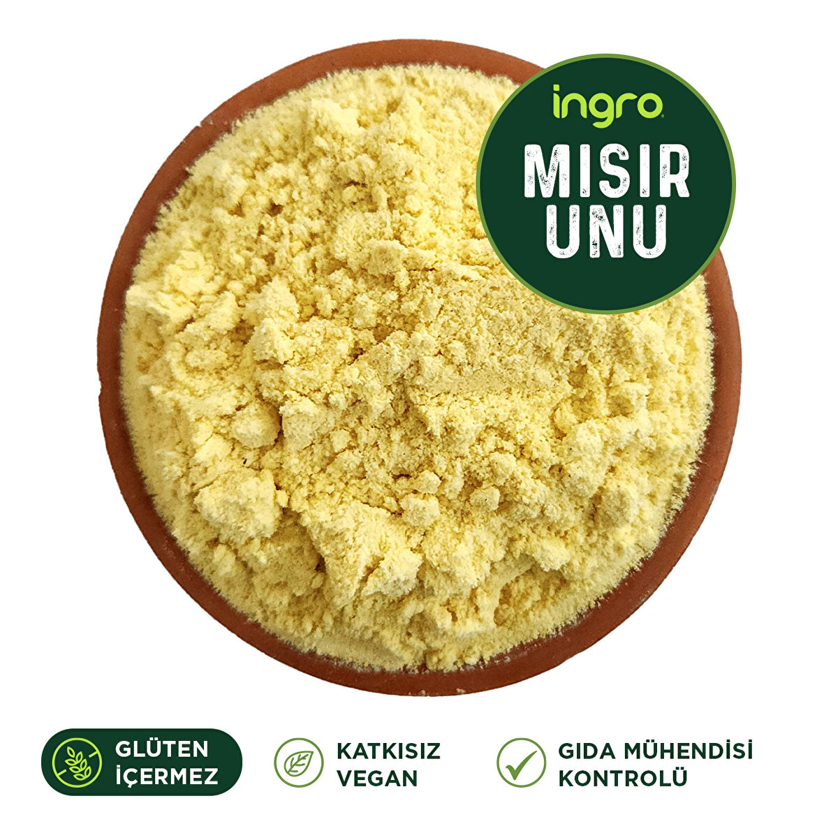 Glutensiz Mısır Unu 850 G