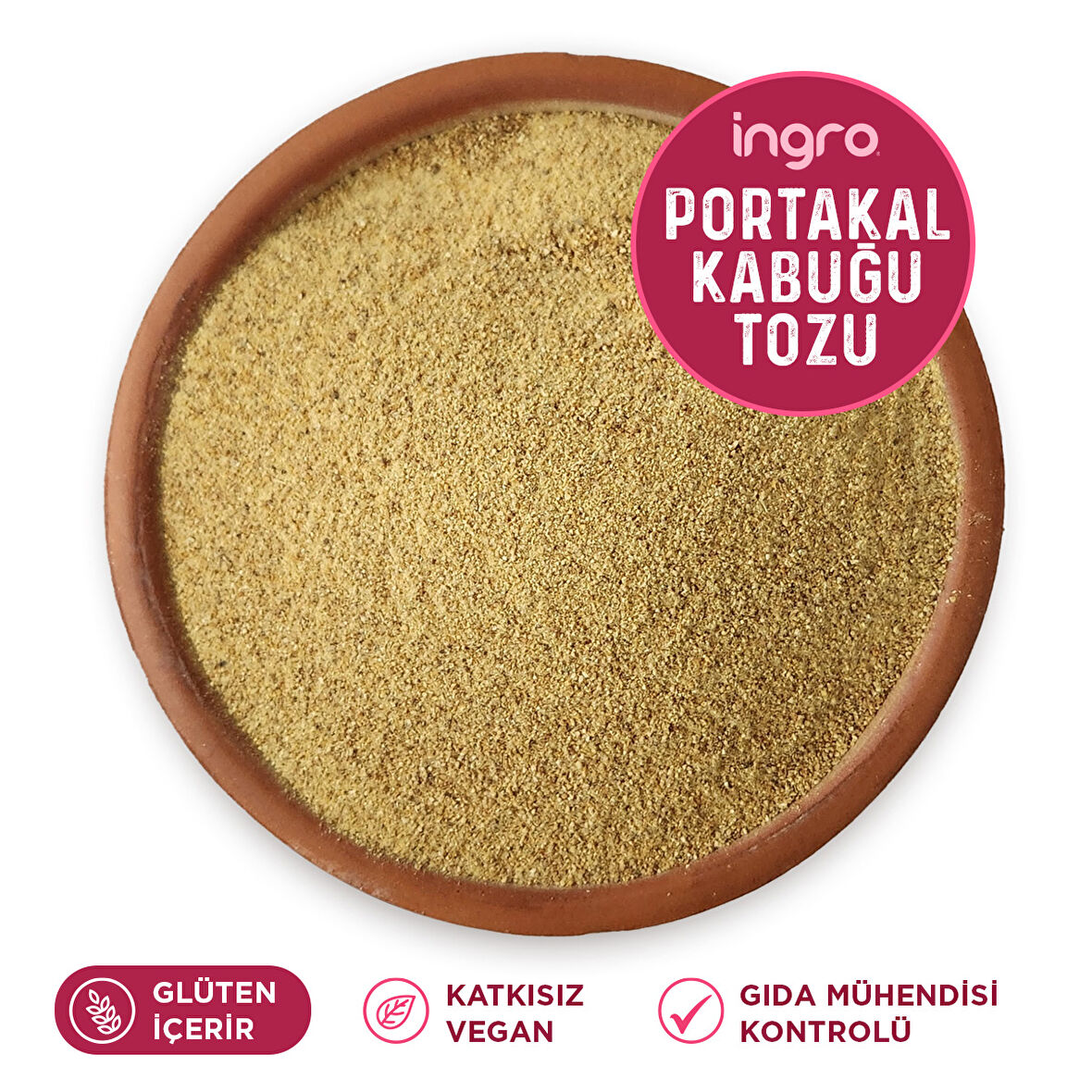 Glutensiz Portakal Kabuğu Tozu 1000 G