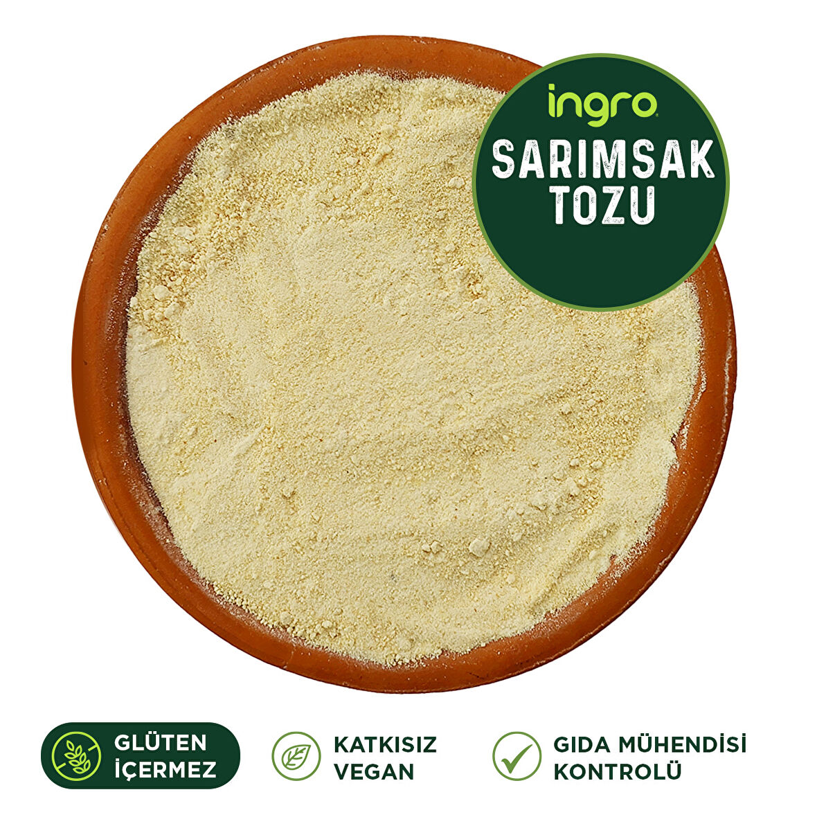 1000 g Glutensiz Sarımsak Tozu