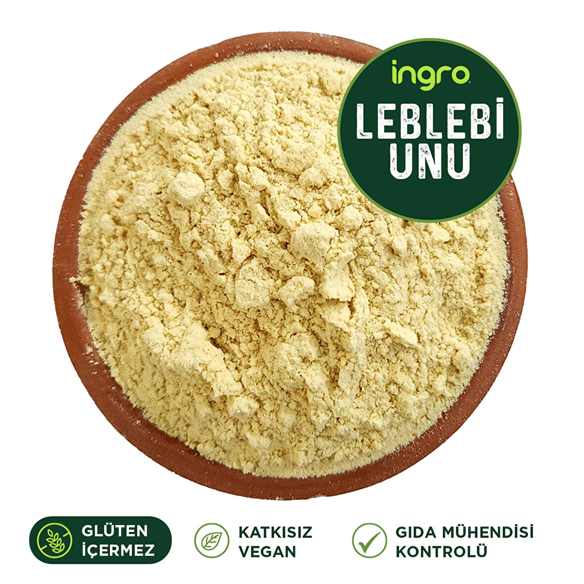 İngro Glutensiz Leblebi Unu 5000 G