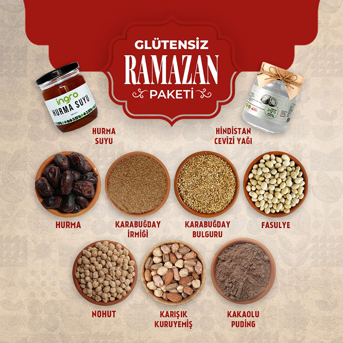 İngro Glutensiz Ramazan Paketi