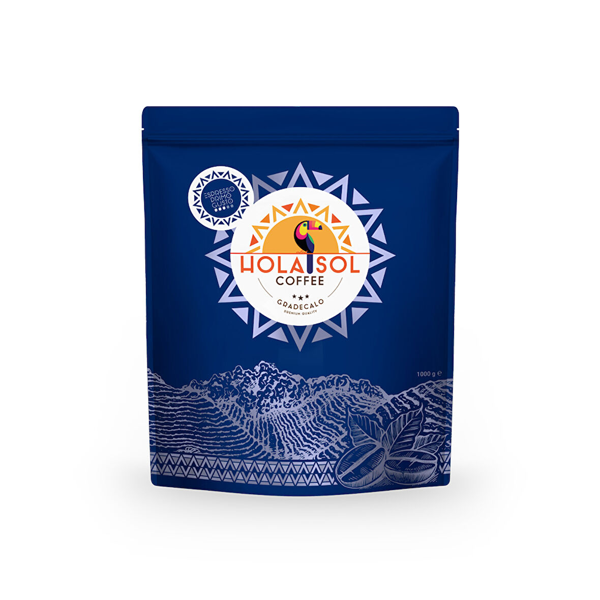 Hola Sol Espresso Primo Gusto Çekirdek Kahve 1000 Gr