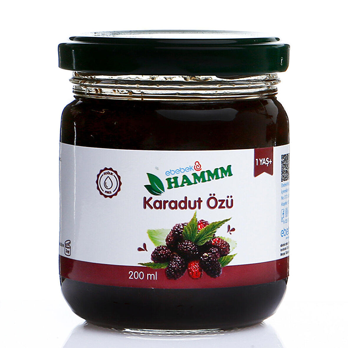 HAMMM Karadut Özü 200 ml