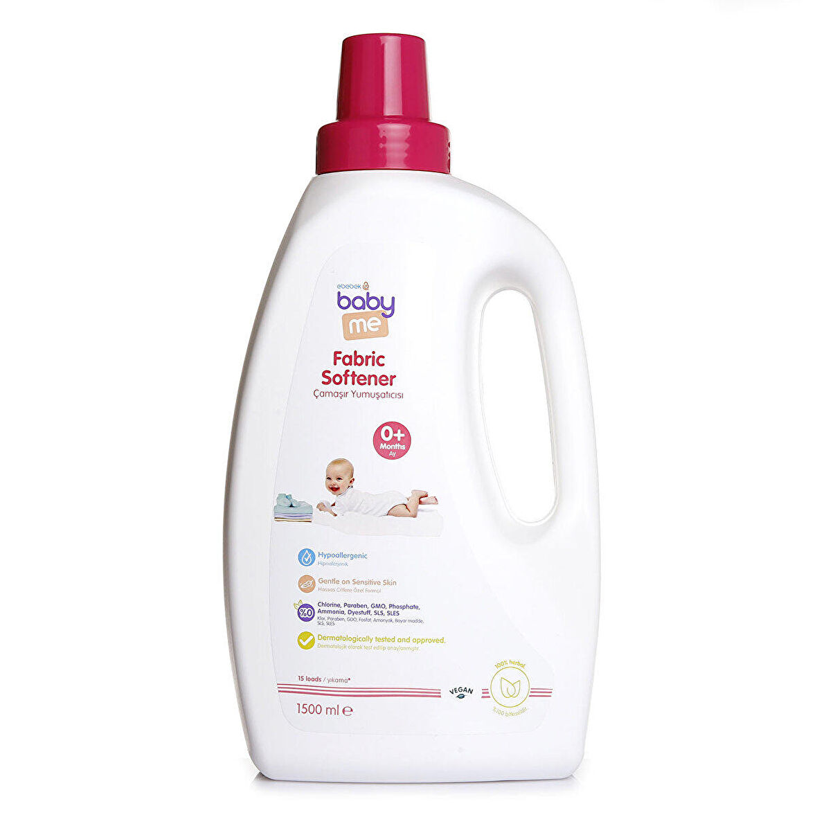 baby me Bebek Çamaşır Yumuşatıcı 1500 ml