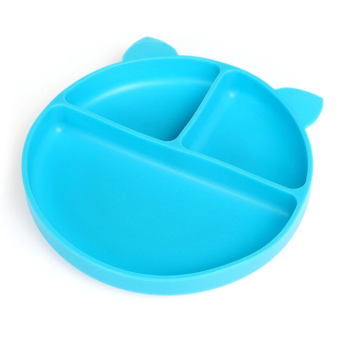 baby plus Vakum Tabanli Silikon Tabak - Ocean Blue