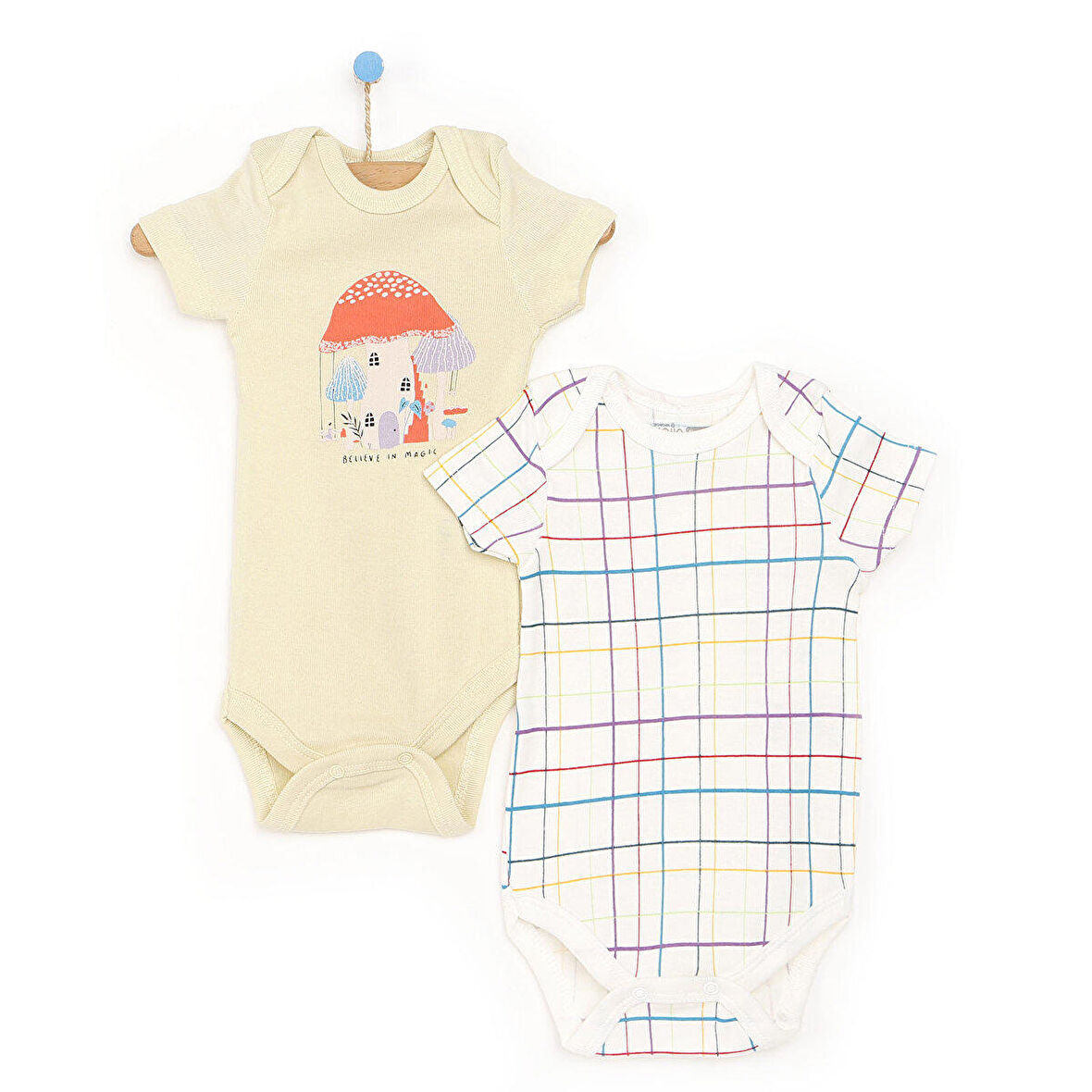 HelloBaby 2li Kısa Kol Body