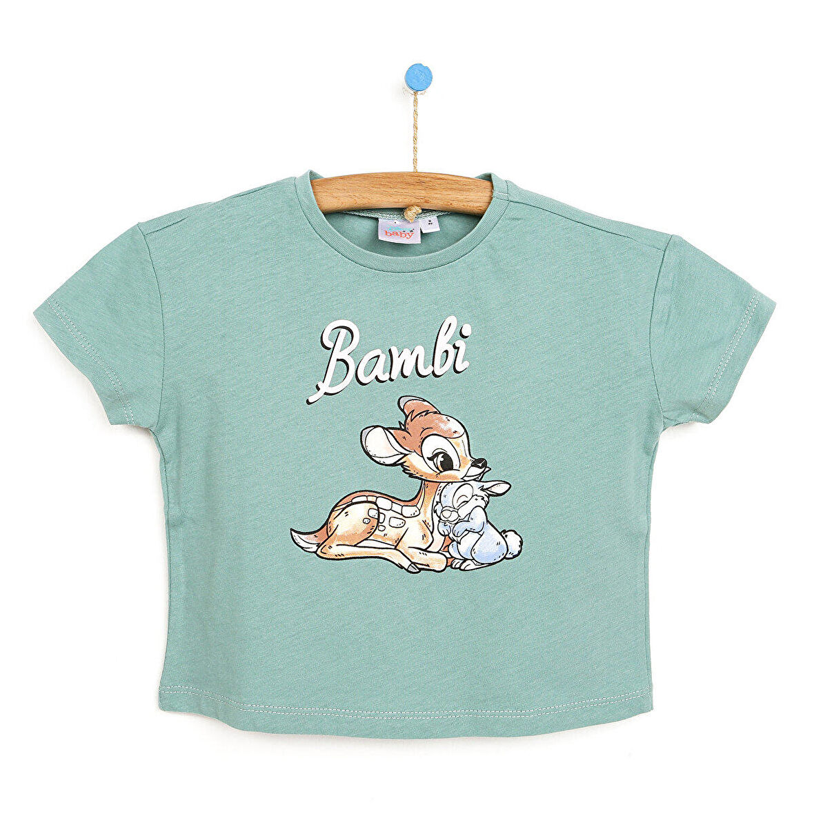 Bimbo Maceraya Devam Bambi Kız Bebek Lisanslı Tshirt