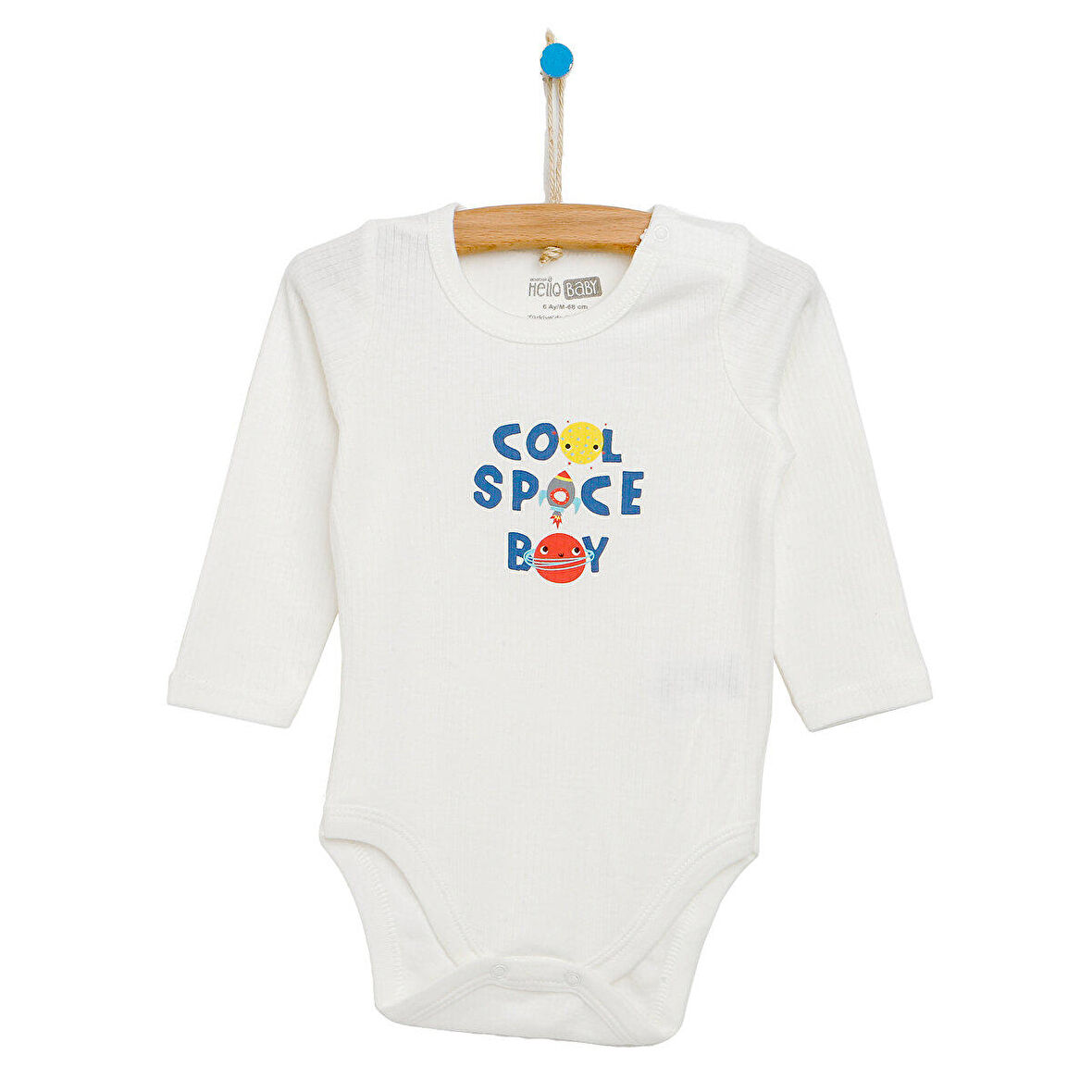 HelloBaby Tekli Termal Uzun Kol Body