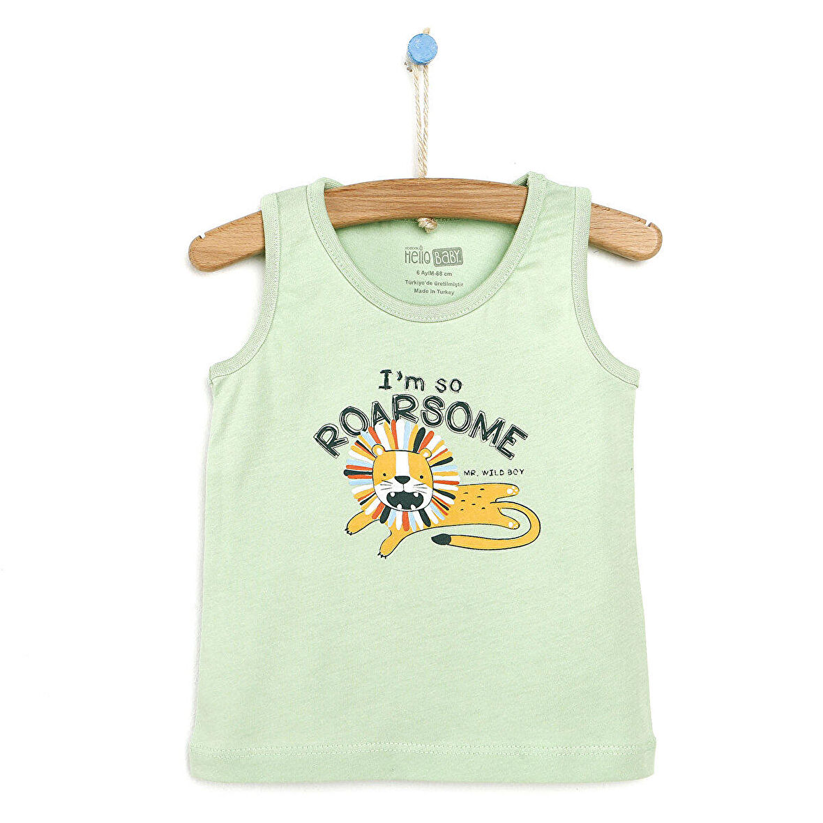 HelloBaby Basic Erkek Bebek Atlet Tshirt