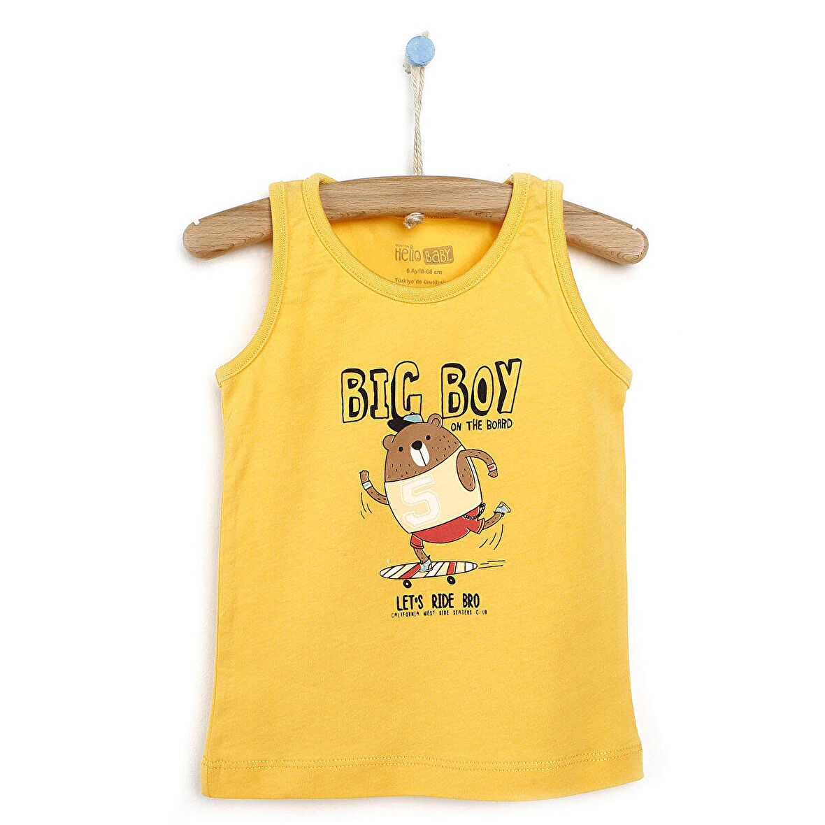 HelloBaby Basic Erkek Bebek Atlet Tshirt