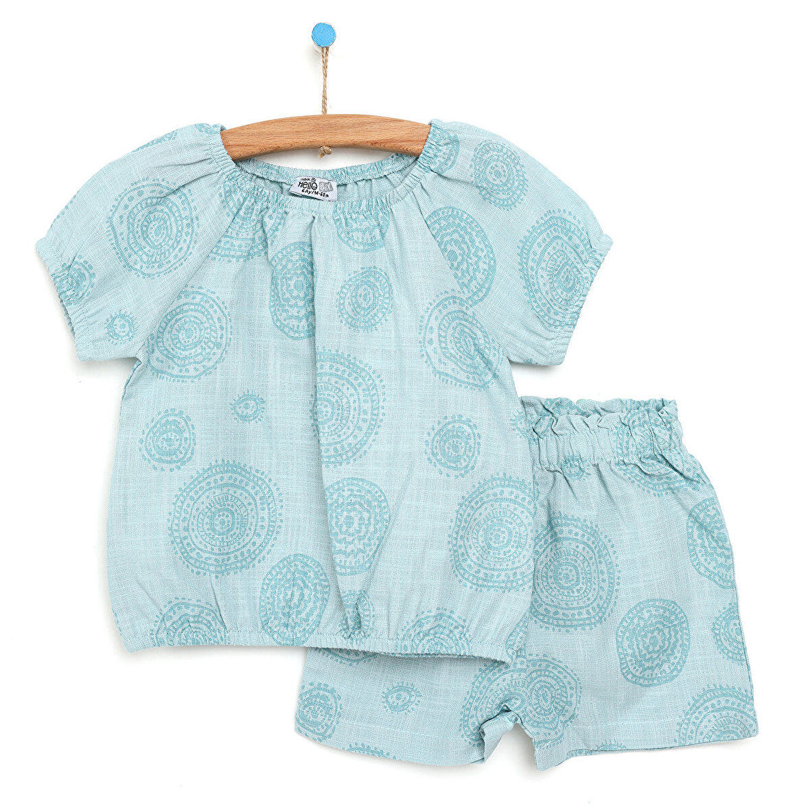 HelloBaby Ethnic World Bluz-Şort Kız Bebek
