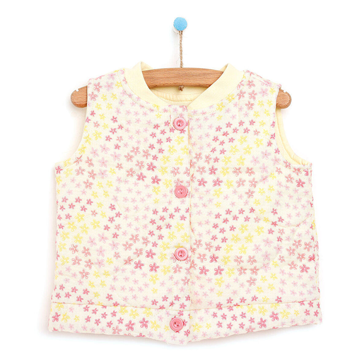 HelloBaby Cheerful Summer Flowers Yelek Kız Bebek