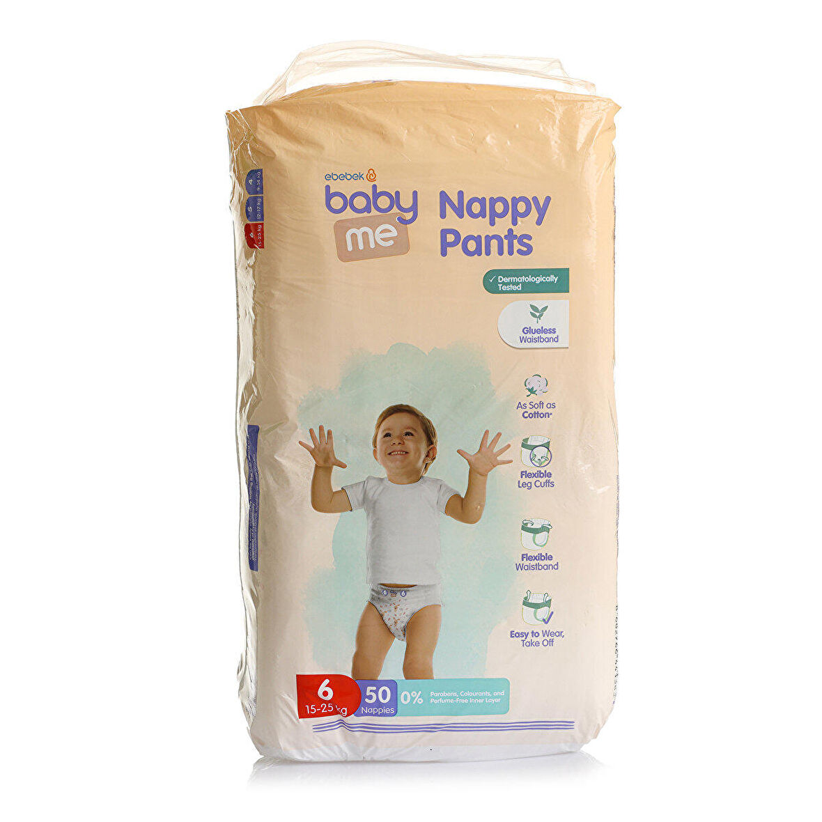 Baby Me Nappy Pants 6 Numara X Large 50'li Külot Bez