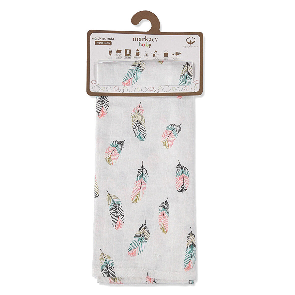 MARKAEV Müslin Battaniye Müslin Battaniye Unisex