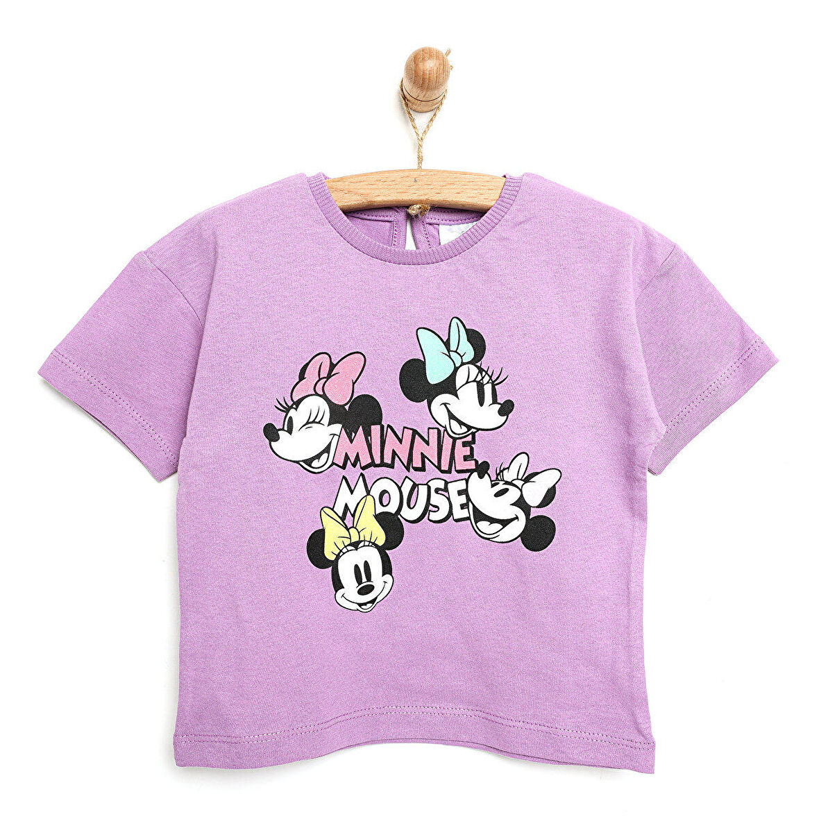 Disney Minnie Mouse Tshirt Kız Bebek