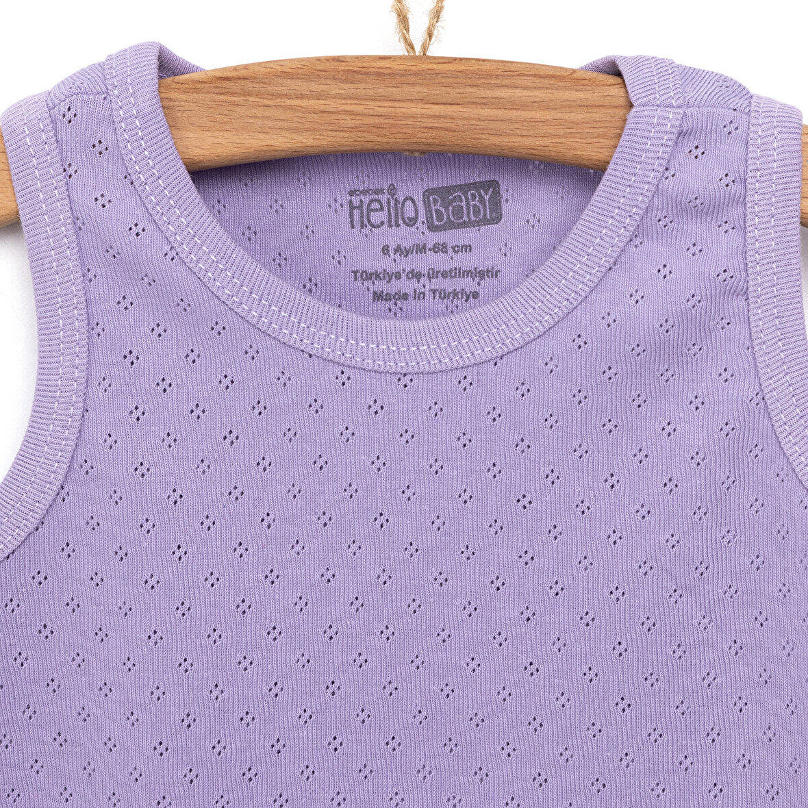 HelloBaby Jakarlı Atlet Body Kız Bebek