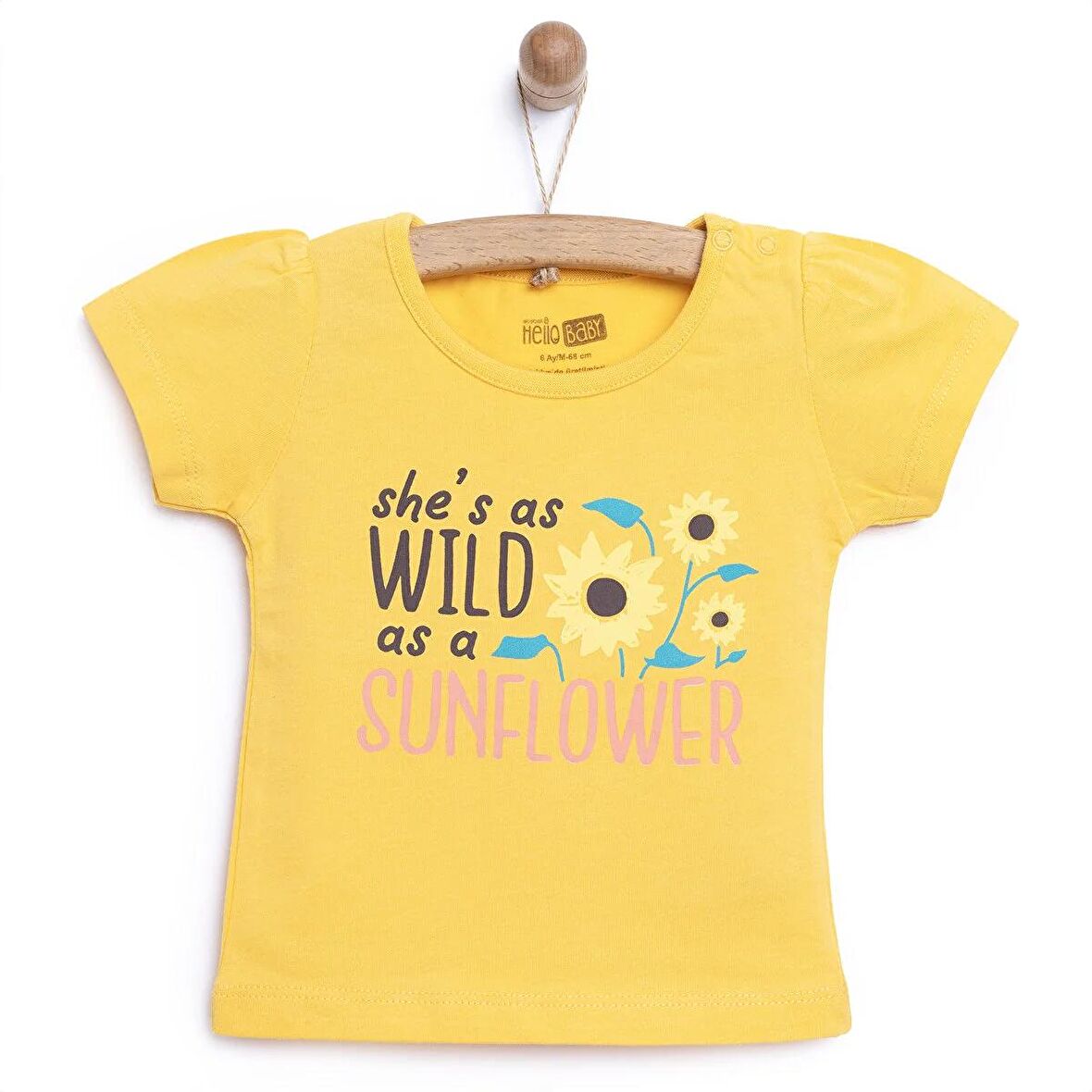 HelloBaby Basic Tshirt Kız Bebek