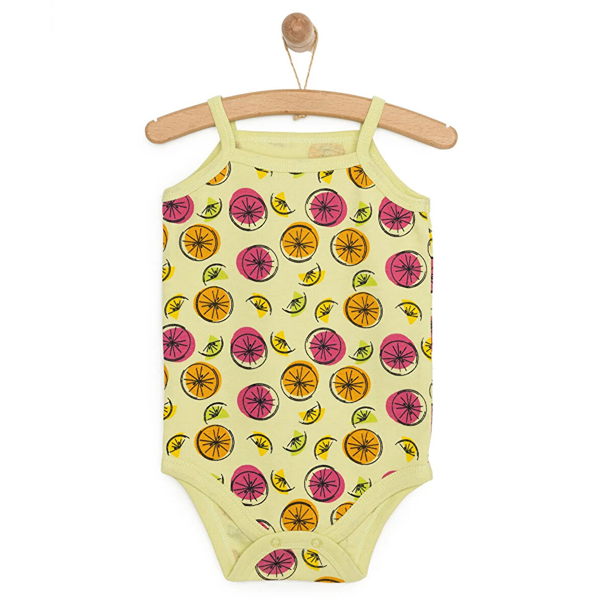 HelloBaby İp Askılı Body Kız Bebek