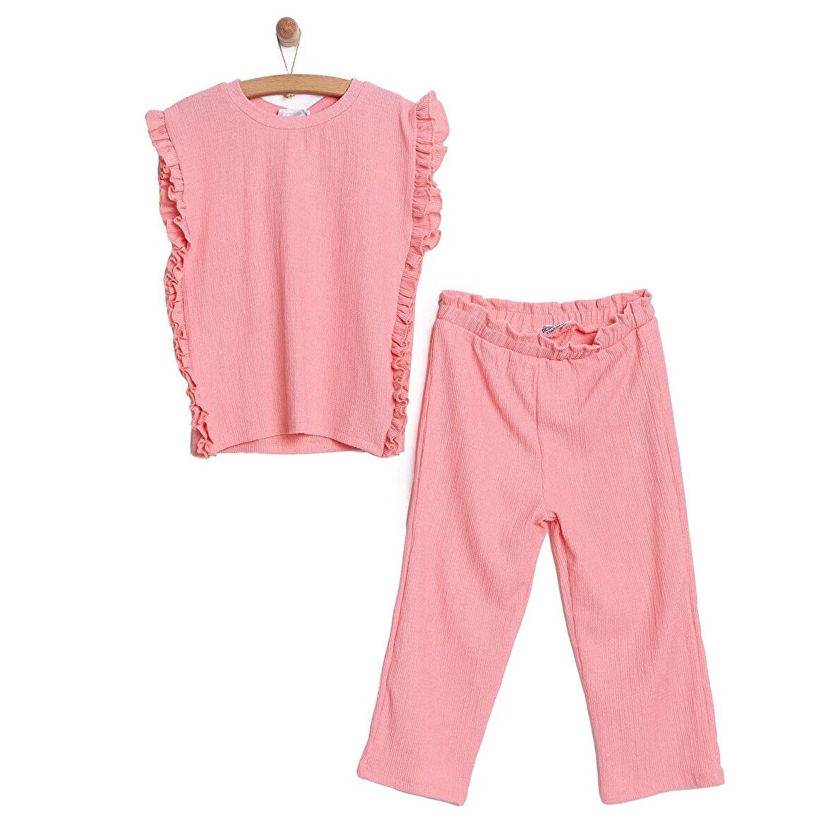 HelloBaby Secret Garden Bluz - Pantolon Kız Bebek