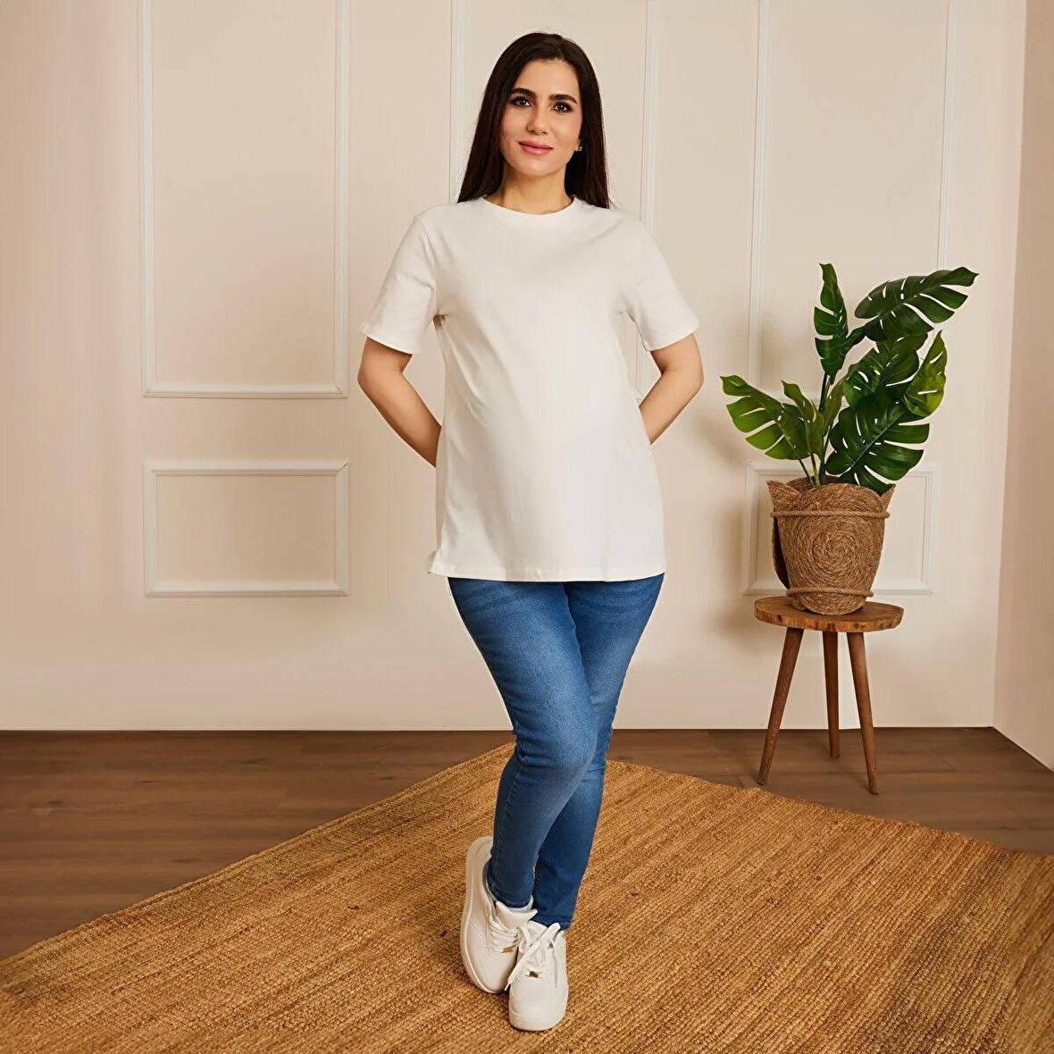 baby mom Hamile Denim Pantolon Anne Giyim