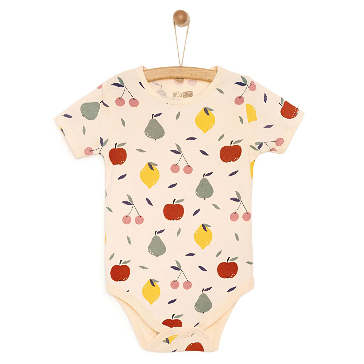 HelloBaby Kısa Kol Body Kız Bebek