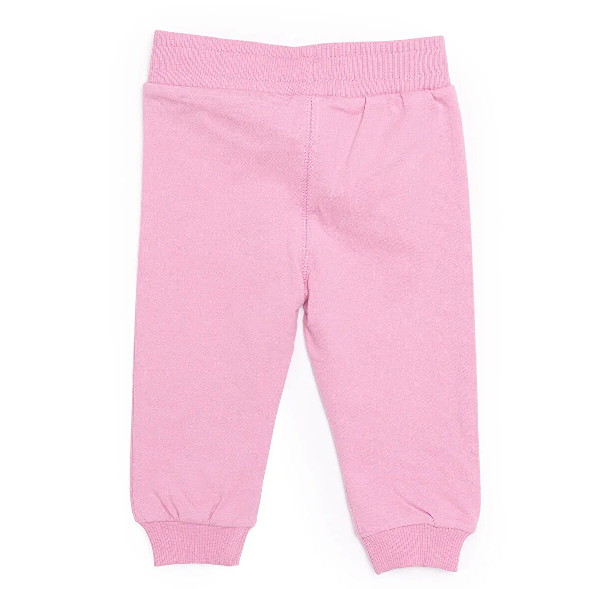 HelloBaby Kız Bebek Basic Az Şardonlu Eşofman Alt Reçme Paça