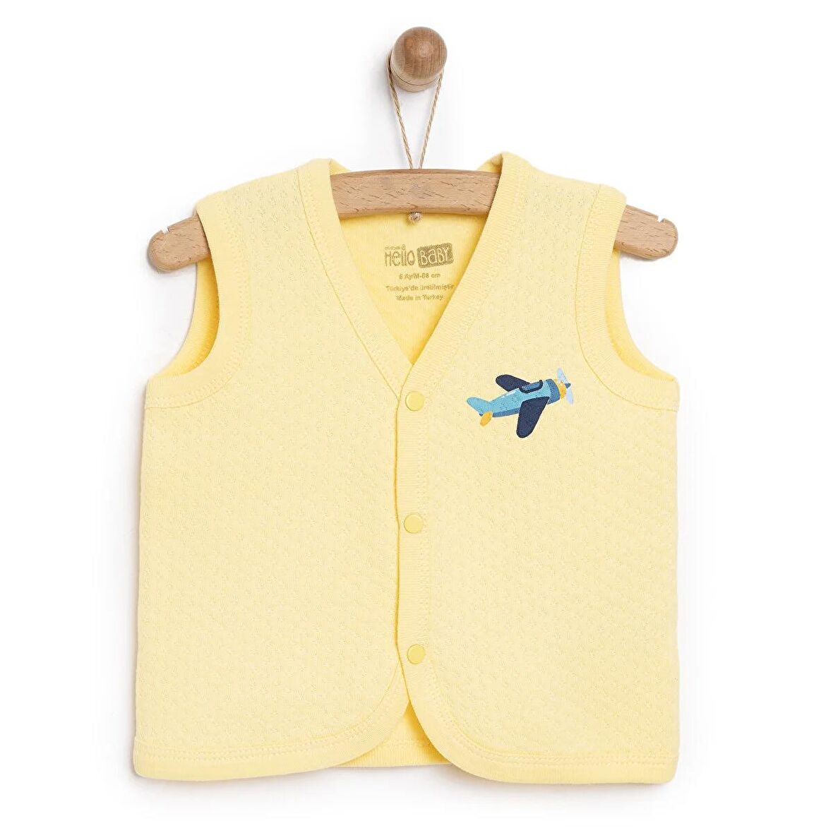 HelloBaby Kapitone Yelek Erkek Bebek