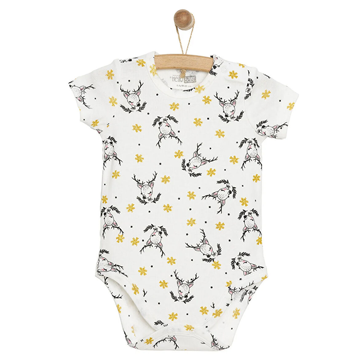 HelloBaby Kısakol Body Kız Bebek