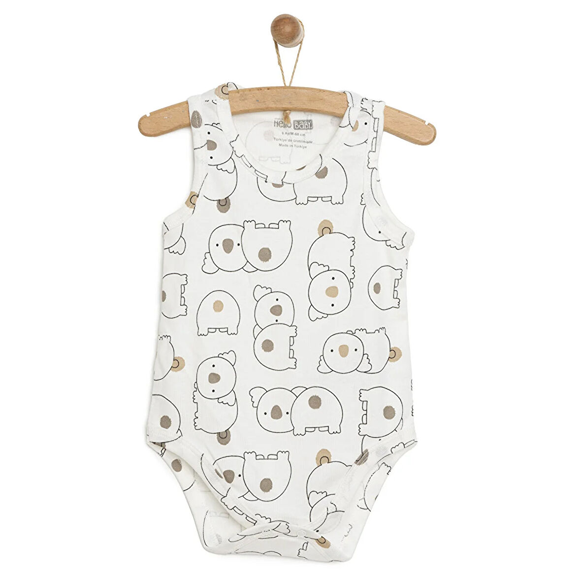 HelloBaby Kaşkorse Atlet Body Unisex