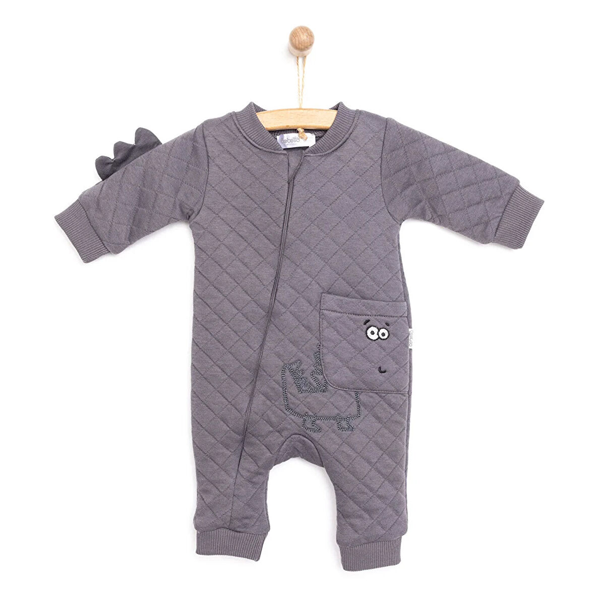 Bebetto Yenidoğan Favorite Dino Patiksiz Tulum