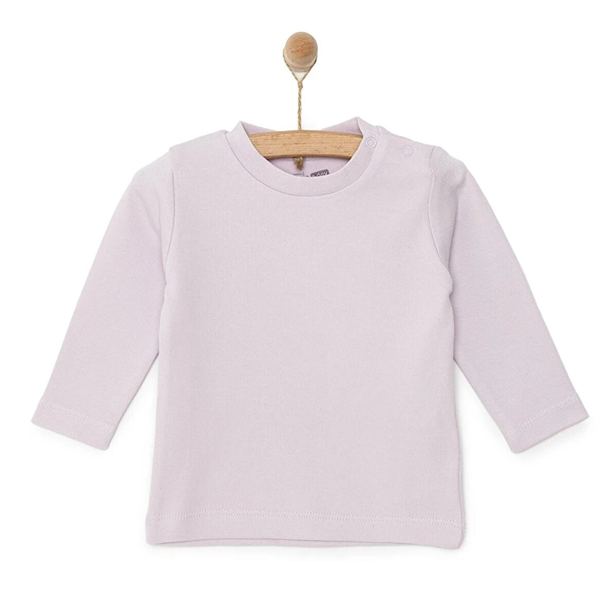 HelloBaby Basic İnterlok Uzun kol Tshirt Kız Bebek