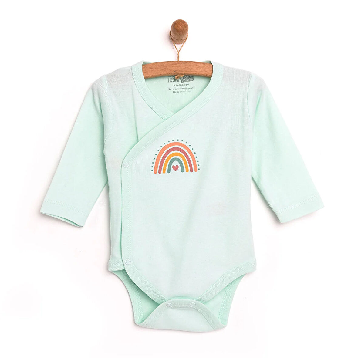 HelloBaby Uzun Kol Zıbın Body Unisex