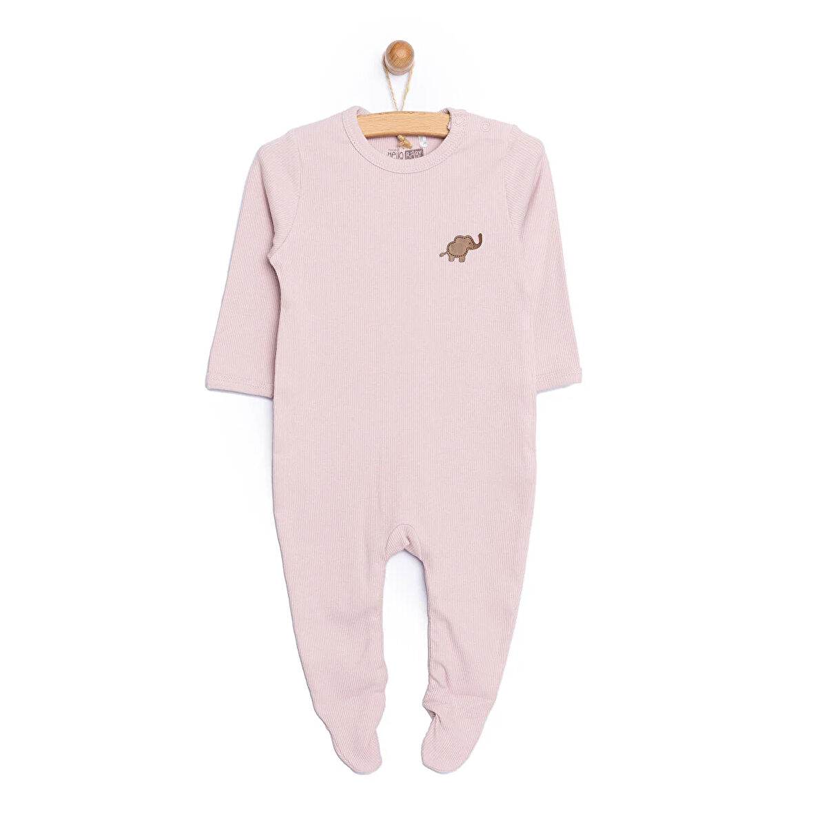 HelloBaby Yenidoğan Kız Patikli Tulum Kız Bebek